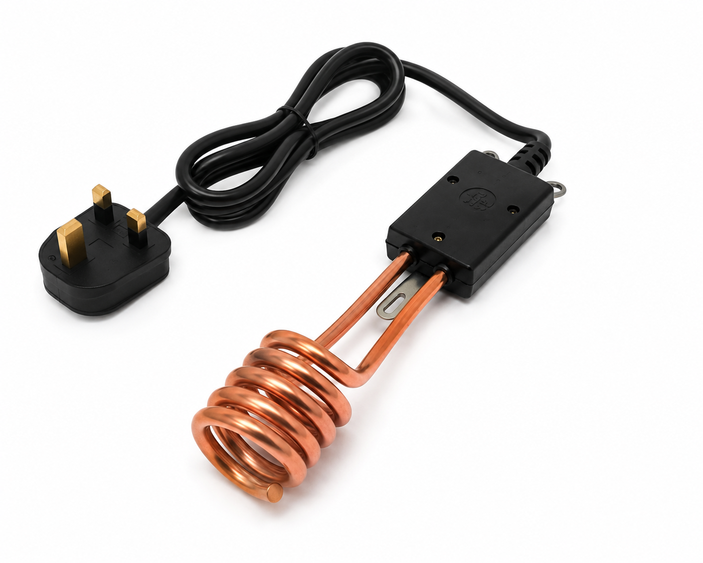 Black electric heater