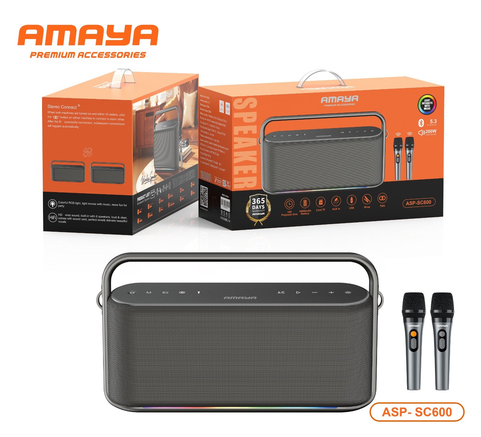 Bluetooth speaker with Microphones