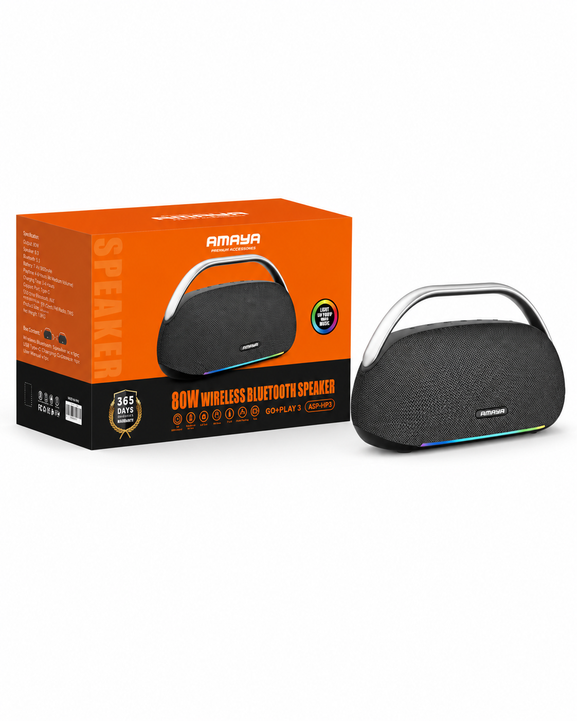 ASP-HP3 Wireless bluetooth Speaker